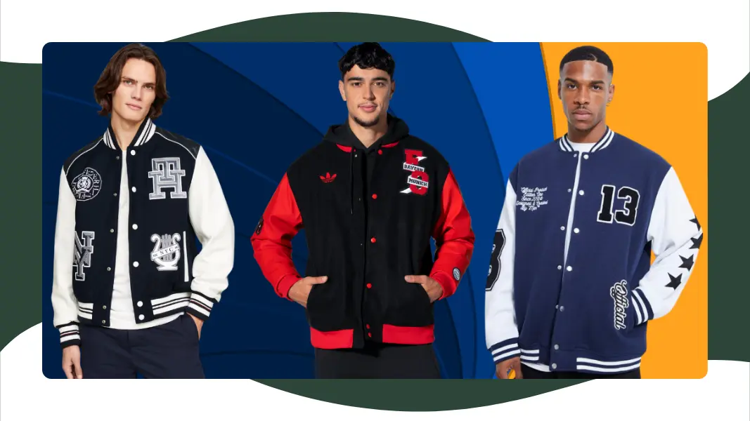 Neutral-Gender Varsity Jacket